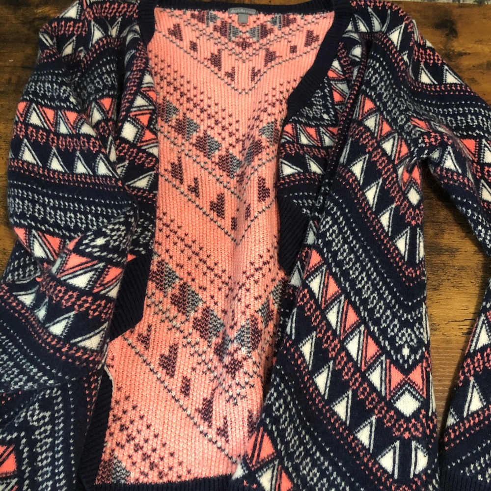 Fall over throw long sleeved